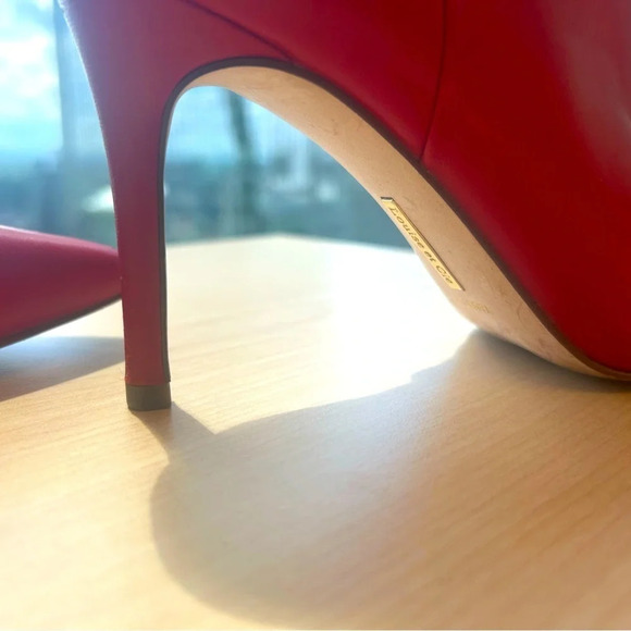 Louise et Cie unreal bright red leather boots… 10/10 size 7m OG  tag still in - Picture 2 of 11